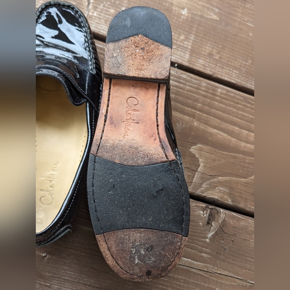 Cole Hahn patent leather loafers sz. 6 - Picture 9 of 9